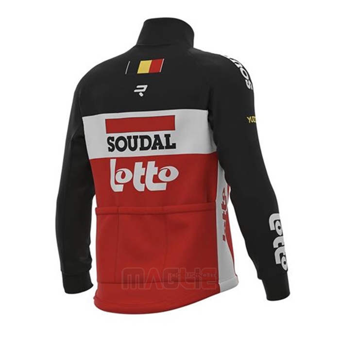 Maglia Lotto Soudal Manica Lunga 2020 Nero Bianco Rosso - Clicca l'immagine per chiudere